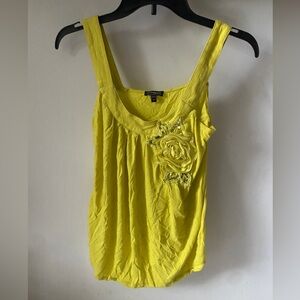 Express Yellow Blouse Top Size XS